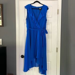 DKNY - Royal Blue Chiffon dress